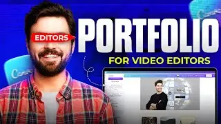 Make Portfolio Website for Free without coding | Attract High ticket clients | Made by Canva