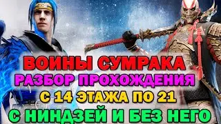 Raid Shadow Legends Воины Сумрака Войны Фракции разбор 14 21 Этажа С ниндзей и без него!