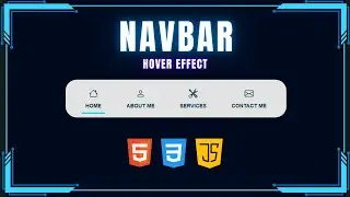 SIMPLE NAVBAR DESIGN USING HTML, CSS & JS | #08