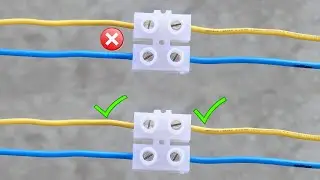 How to use correct flexible connector with wire