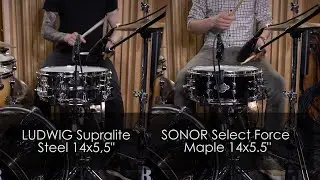 Snare drum Fastest Comparison ever! Ludwig, Tama, Craviotto, Sonor, Mapex, Spaun