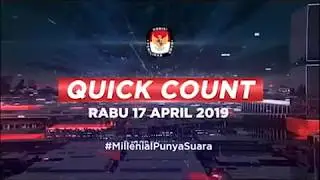 Millenial Punya Suara: Quick Count Pemilu 2019