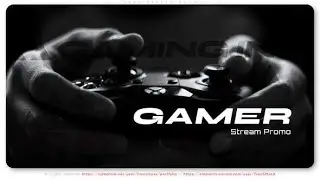 Gamer Stream Promo AFTER Effects Template Videohive 29935097