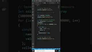 console.time() for performance - JavaScript Tutorial for Beginners