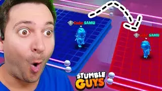 😲 PASÉ al otro Lado en STUMBLE GUYS!! 😲 GOLPEA a los Enemigos en 4vs4