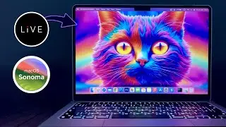 Как установить собственную живую заставку в MacOS / macOS Sonoma Set Own Customize Live Screensaver