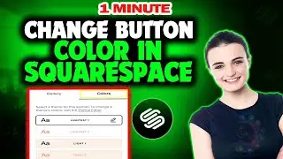 How to change button color in squarespace 2024 (Quick & Easy)