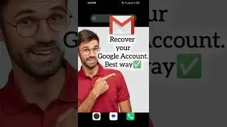 Easily Recover your Google Account💯