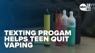 Alabama teens using anonymous text messaging program to get help to quit vaping