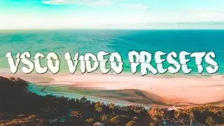 5 VSCO Video Presets! LUT Pack | Premiere Pro, Final Cut Pro