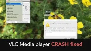 How to fix VLC media player crash in macOS