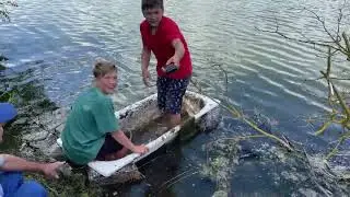 Можно ли переплыть озеро в ванной?