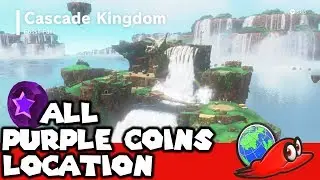 How To Get All 50 Purple Coins In Cascade Kindgom | Super Mario Odyssey (Purple Coins Location)