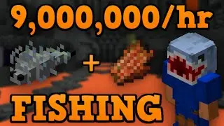 9,000,000/HR FROM FISHING?! WORM MEMBRANE FISHING IS INSANE! Hypixel Skyblock