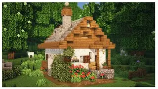 Minecraft: How To Build A Small 1.17 Cottage | Tutorial