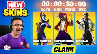 New Disney Villains in Fortnite Today!