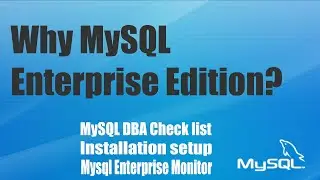 MySQL Enterprise Edition || Mysql Installation set up || Mysql enterprise Monitor