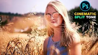How to Add Cinematic Split Tone on Photo with Photoshop