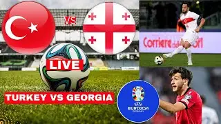 Turkey vs Georgia Live Stream Euro 2024 Football Match Score Commentary Highlights en Vivo Turkiye