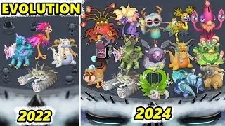 Mythical Island Evolution 2022-2024 (My Singing Monsters)