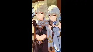 Turn Around | Lumine, Aether & Zhongli | MMD Genshin Impact