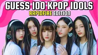 GUESS 100 RANDOM KPOP IDOLS - FEMALE EDITION - KPOP QUIZ 2025