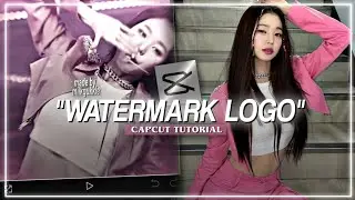 "Watermark" logo tutorial - capcut