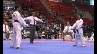 Kumite Women's semi final Sergeeva RUS vs Akdag  SWD