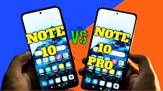 Redmi Note 10 vs Redmi Note 10 Pro Speed Test & Camera Comparison | Shocking Results ⚡⚡