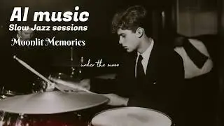 AI Music Slow Jazz Sessions: Moonlit Memories