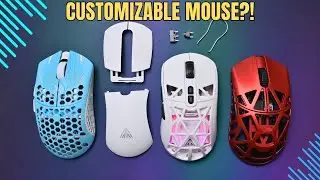 Hotswap Shell & Switches Gaming Mouse - Solakaka SM802