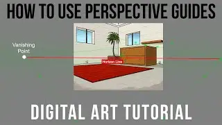 How to Use Perspective Guides in Digital Art