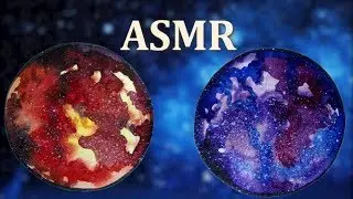 ASMR Two Ways Beginners Galaxy Planets Watercolor Painting