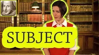 What is a Subject? English Grammar for Beginners | Basic English | ESL