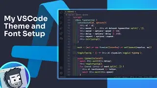 My VSCode Theme and Font Setup