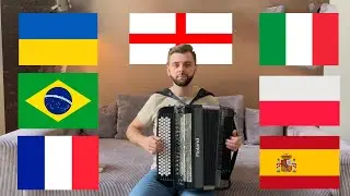 1 ACCORDION - 10 COUNTRIES | TRADITIONAL MUSIC