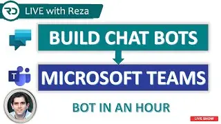 Build Chat Bots in Microsoft Teams using Power Virtual Agents - 🔴 LIVE (July 17, 2021)