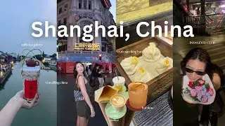 Shanghai Vlog (trying crab xlb, iconic teapot milk tea, INS 6 level club, eating our way through🧋)