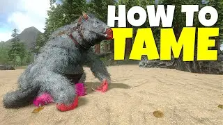 How To Tame Megatherium Full Guide In Ark Mobile - Hindi