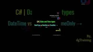 DateTime vs DateOnly vs TimeOnly in #csharp #dotnetcore #datatypes #aspnetcore