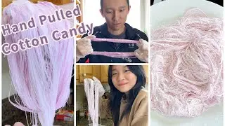 We Made Dragon's Beard Cotton Candy! Did we Fail? | Janet and Kate