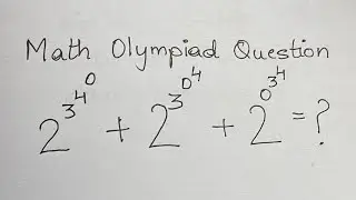 USA Math Olympiad Problem | You should be able to solve this!!