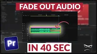 How to Fade Out Audio | Premiere Pro (Short Tutorial)