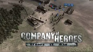 Company of Heroes Jumping In To The Fire 1vs2 Expert [Europe At War mod]