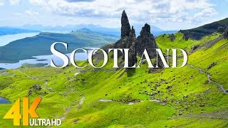 Scotland 4K - Inspiring Cinematic Music With Scenic Relaxation Film - Amazing Nature