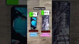 Nothing Phone (2a) Plus vs Phone (2) battery test!