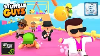 Stumble Guys Test in GTX 1650 + i5 9400F [1080p Max Settings]