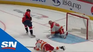 Evgeny Kuznetsov Picks Johnny Gaudreaus Pocket And Finishes The Short-Handed Goal