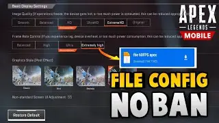 New File config unlock 60fps apex legends mobile | how to Unlock 60fps apex legend mobile