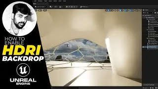 How to use hdri backdrop in unreal engine 5 tutorial for beginners in tamil